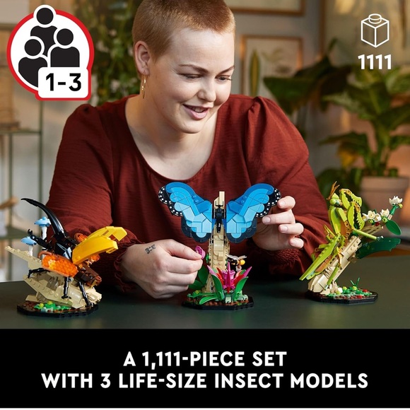LEGO Vibrant Insect Display Set - Picture 2 of 9